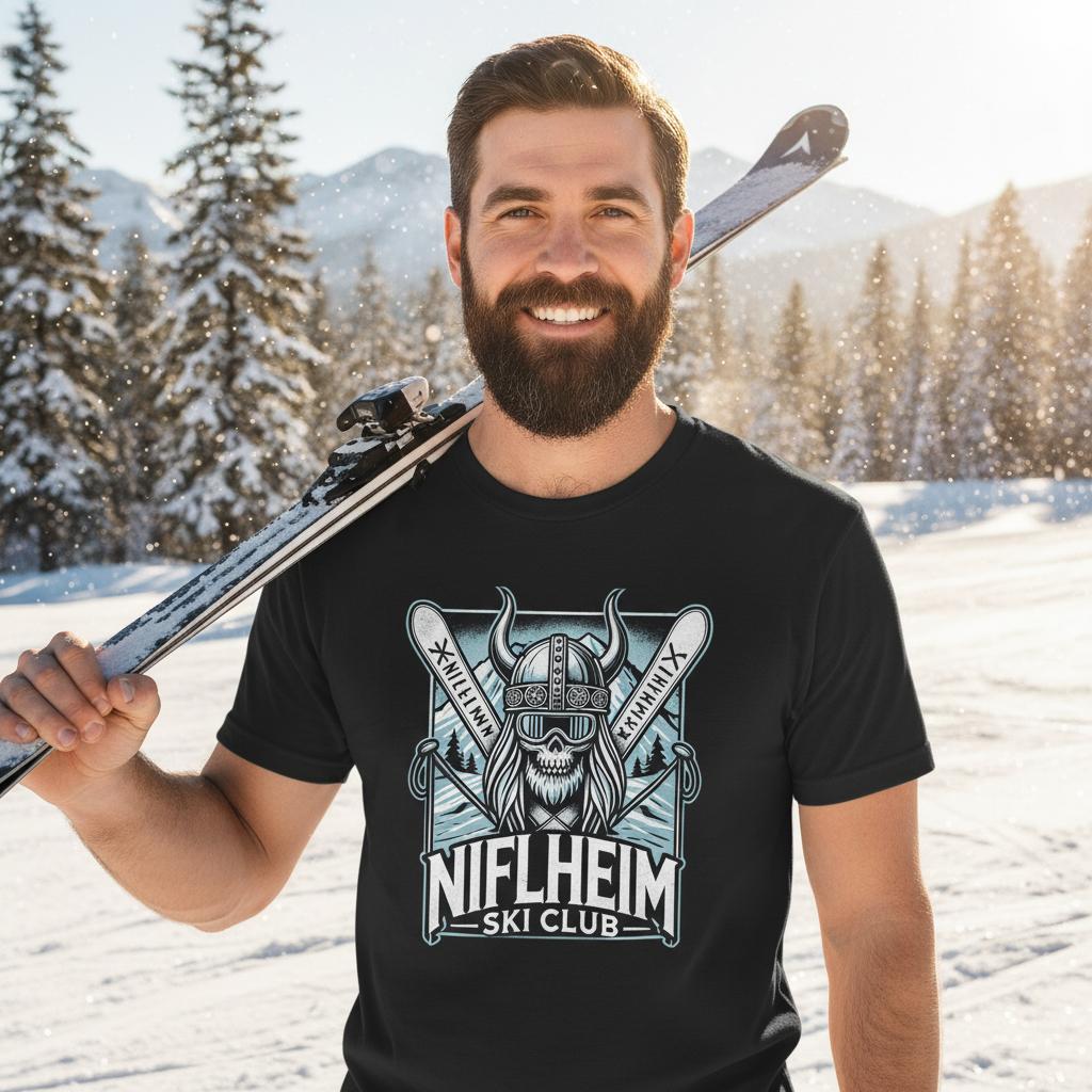 Niflheim Ski Club Unisex T-shirt