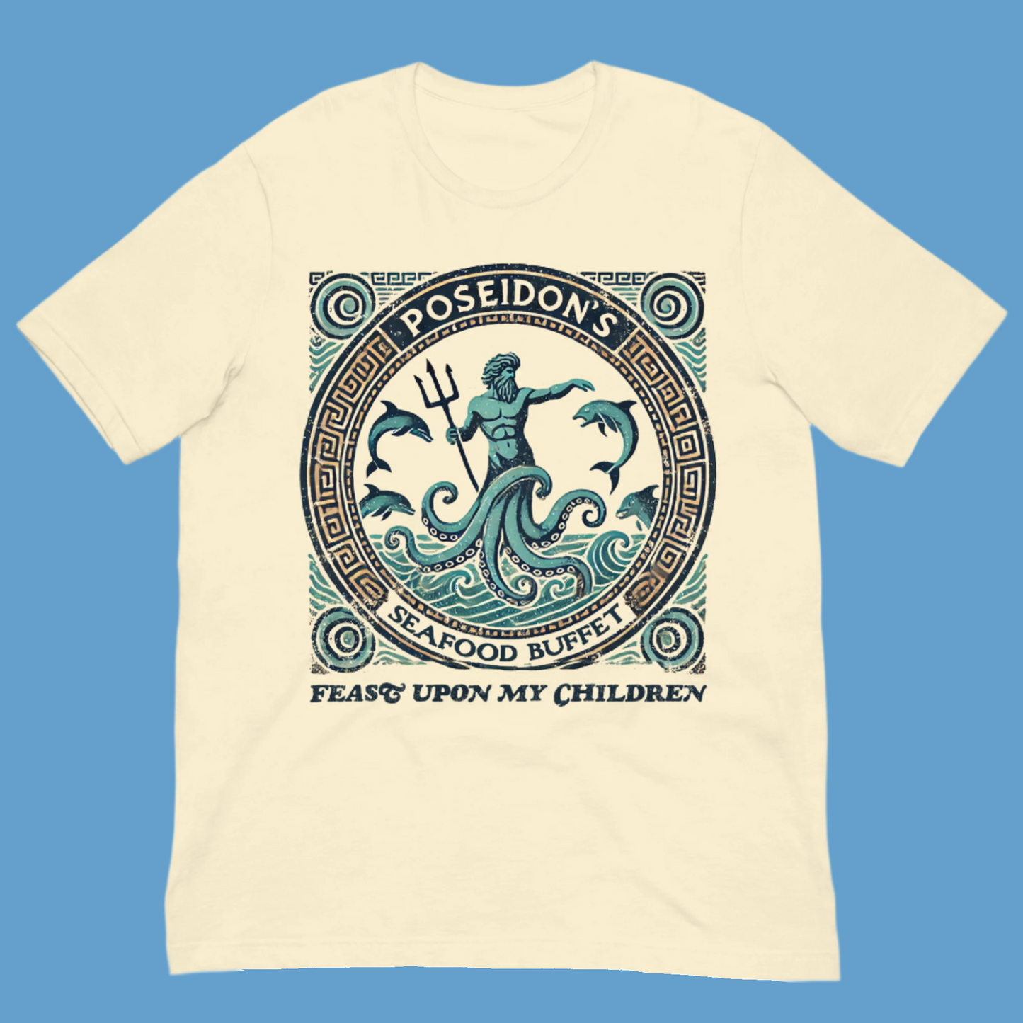 Poseidon’s Seafood Buffet Unisex T-shirt