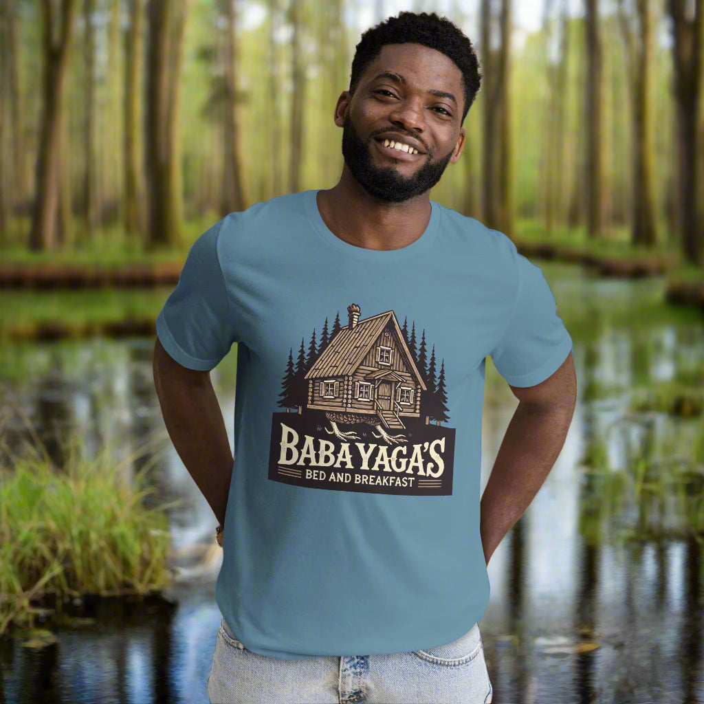 Baba Yaga’s Bed & Breakfast Unisex T-shirt